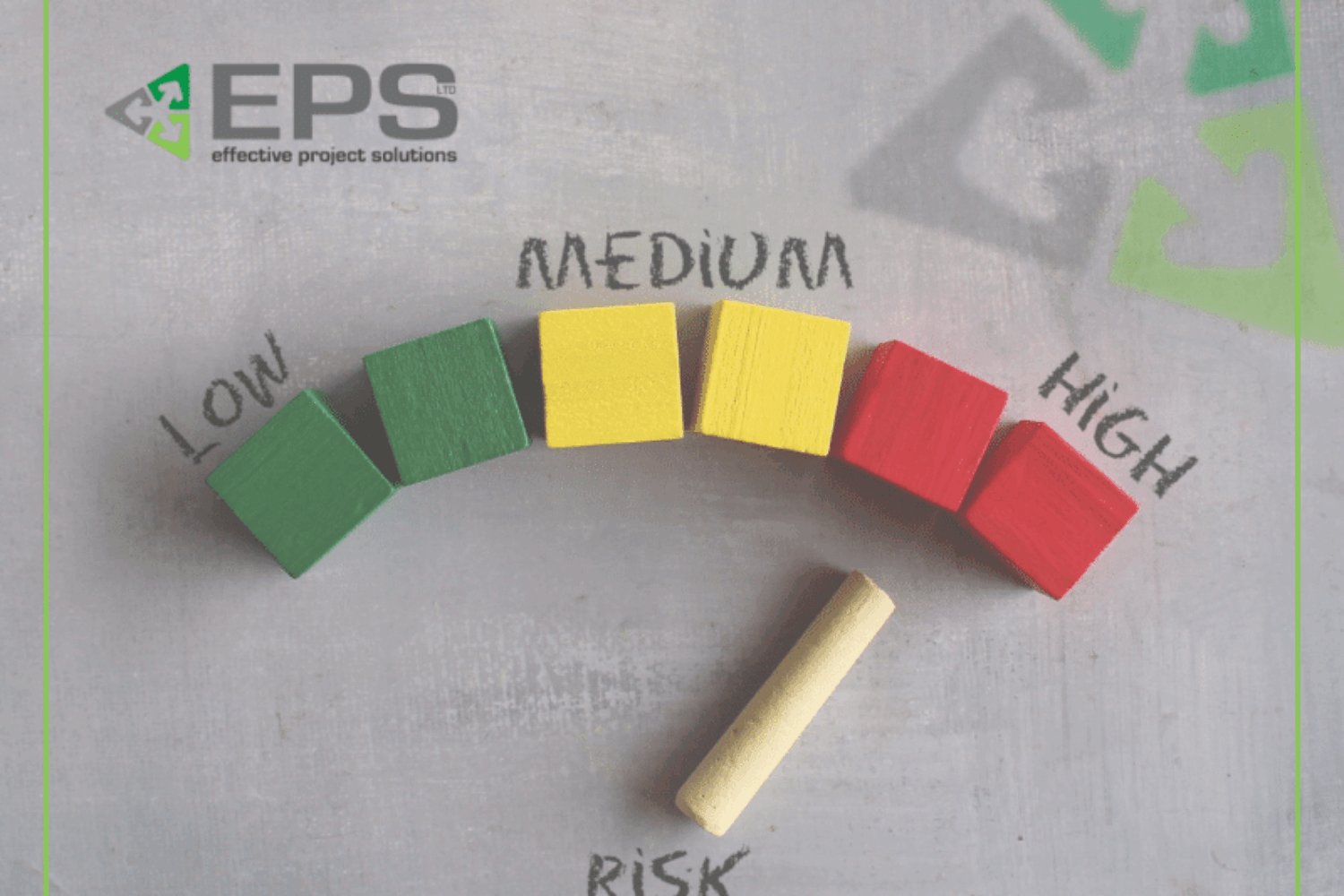 image shows graphic of a risk gauge illustrating low, medium and high risk.
